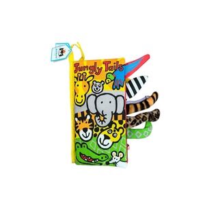 NWT Jellycat "Jungly Tails" Soft Activity Book – Sound Book